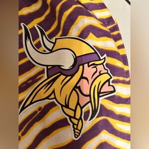 NWT Zubaz XL Purple & Yellow Minnesota Viking Lounge Pants Joggers